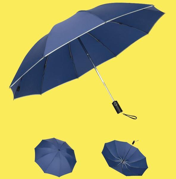 Inverted Umbrella With Reflective Stripe - BrelaPlus™